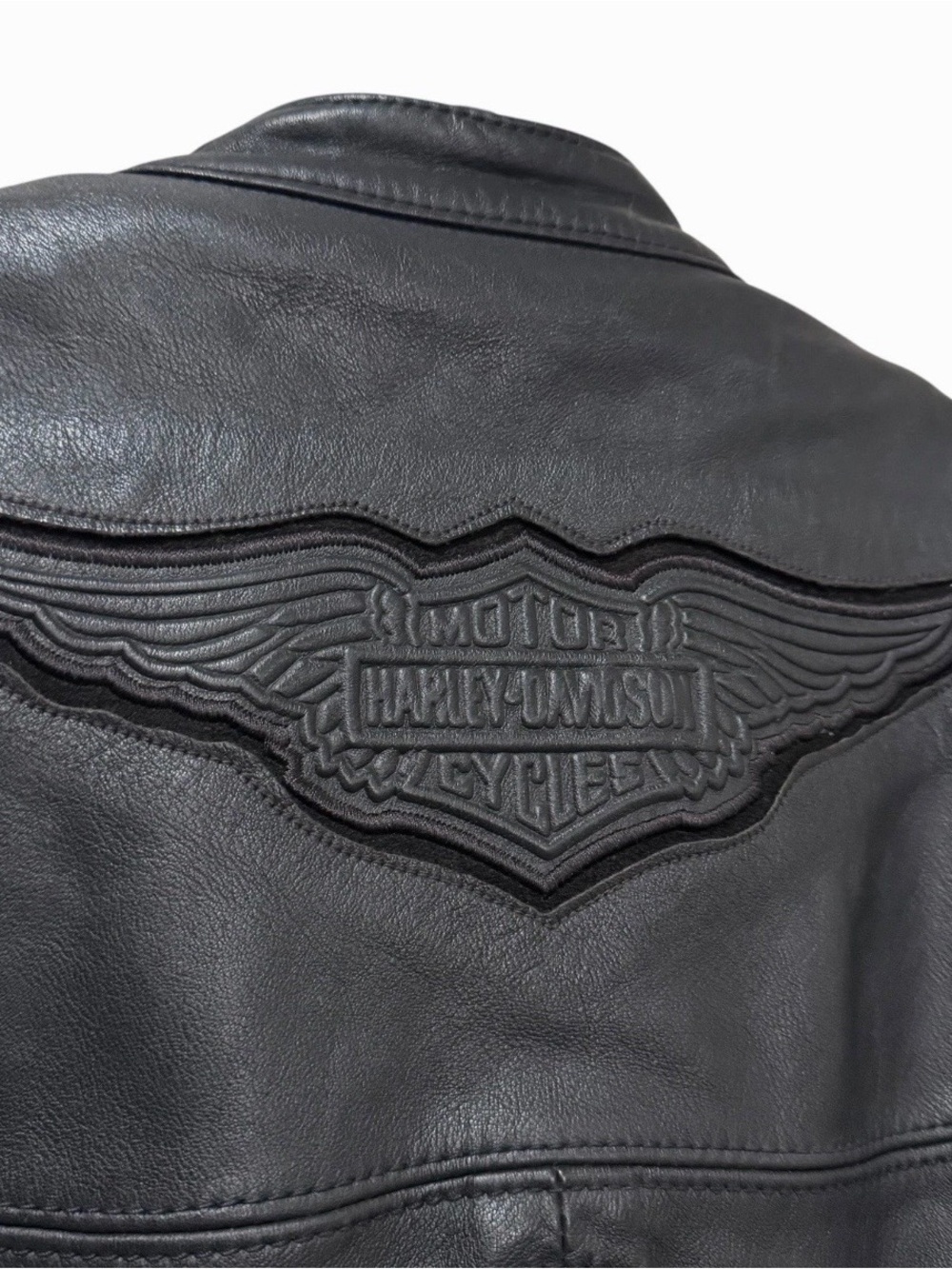 Harley Davidson Women’s XXL Willie G Genuine Leather Motorcycle Jacket C - Picture 3 of 16